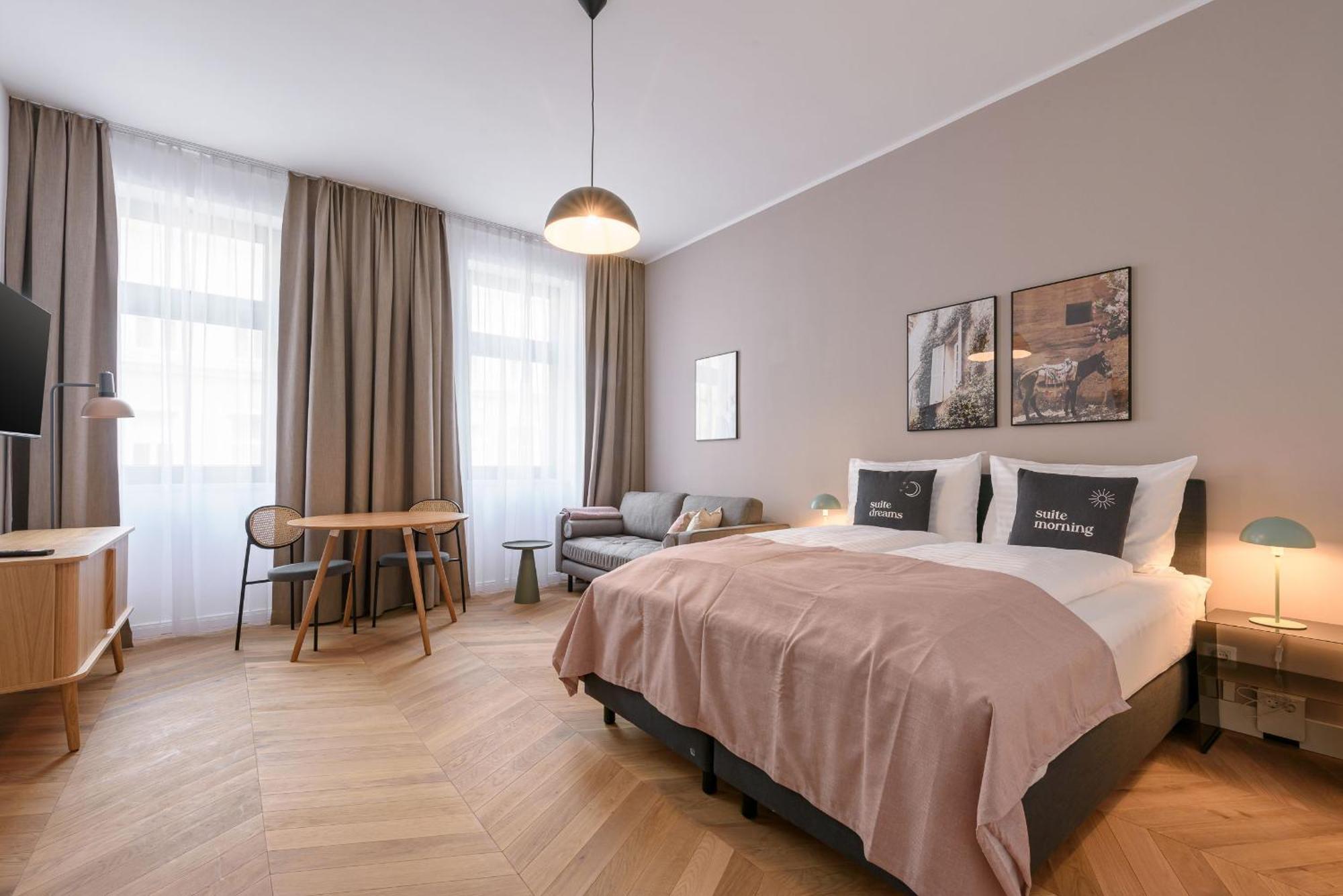 Limehome Vienna Karajangasse Viena Quarto foto